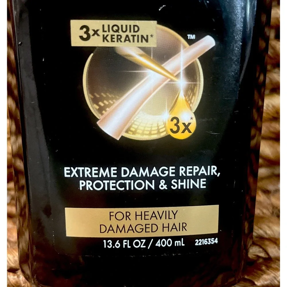 Schwarzkopf Gliss Ultimate Hair Repair Shampoo Liquid Keratin 13.6 DISCONTINUED